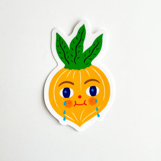 Tigersheep Friends - Vinyl Sticker: Onion Tears