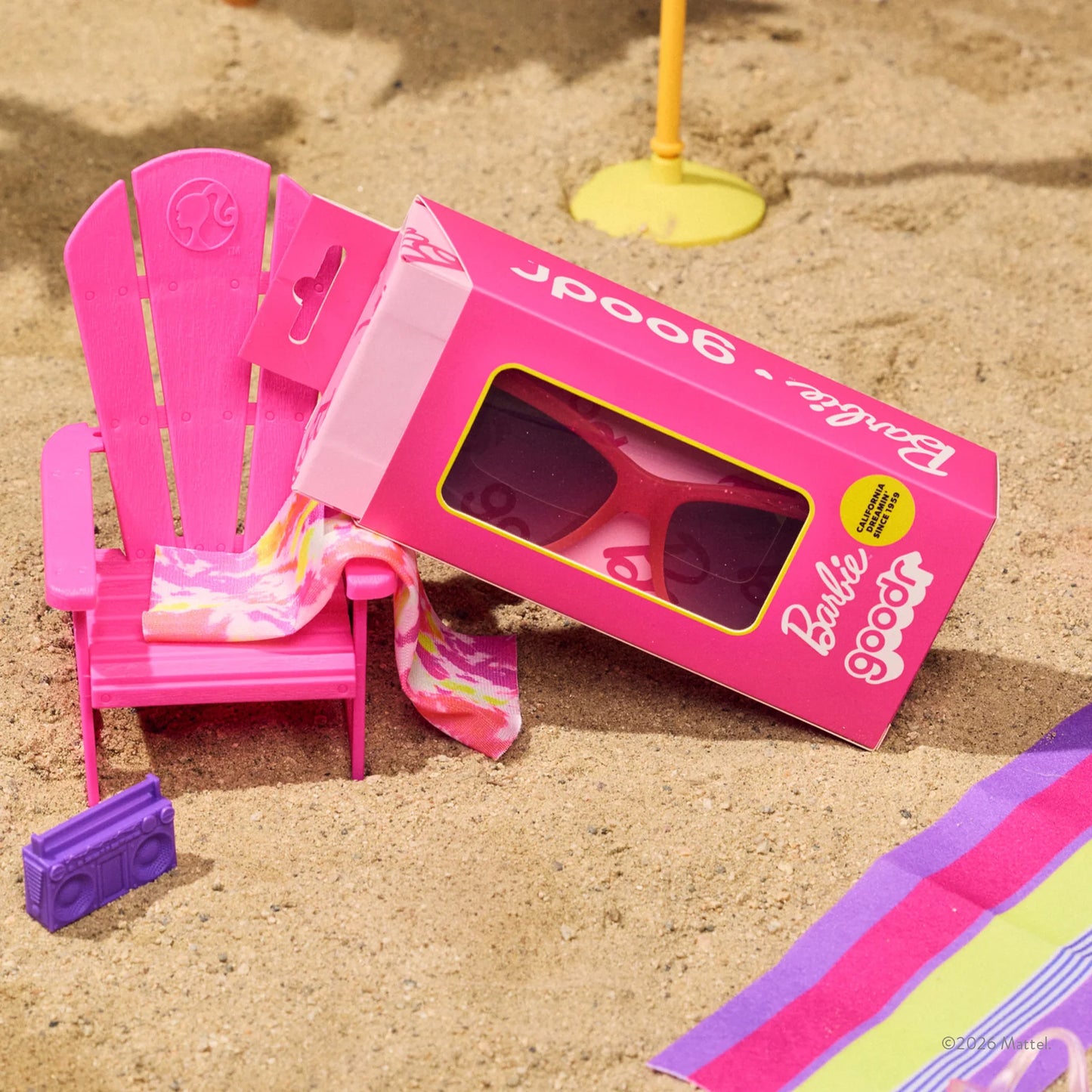 Goodr Be Barbie Bold Pop G Sunglasses