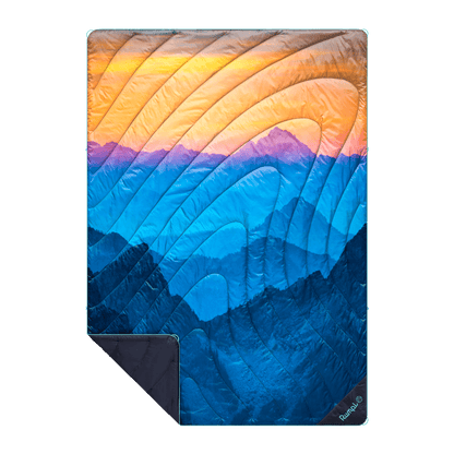 Rumpl - Original Puffy Blanket - Misty Peaks Mountainscape