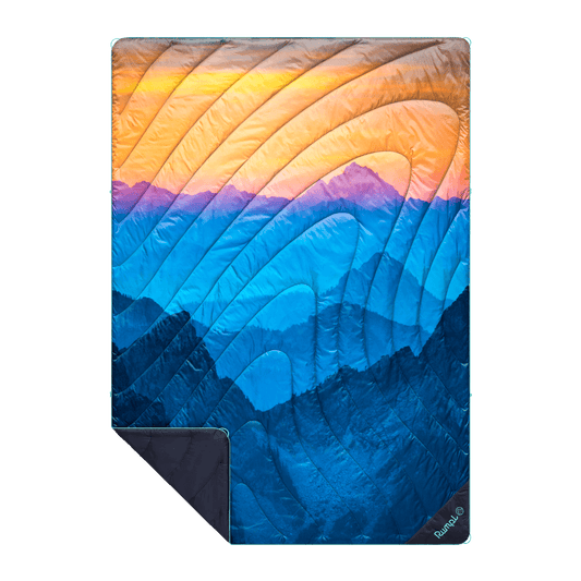 Rumpl - Original Puffy Blanket - Misty Peaks Mountainscape
