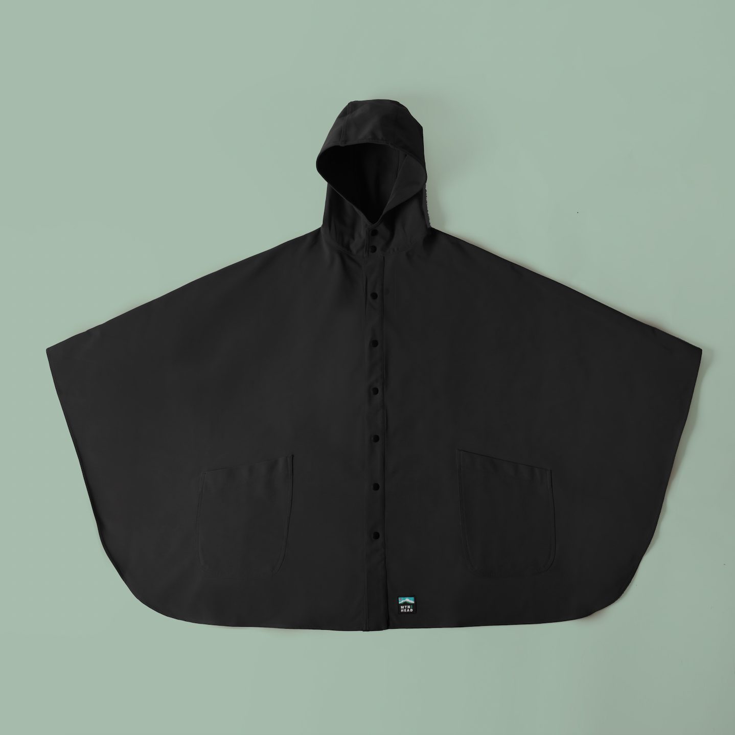 Muttonhead - Rain Poncho - Black
