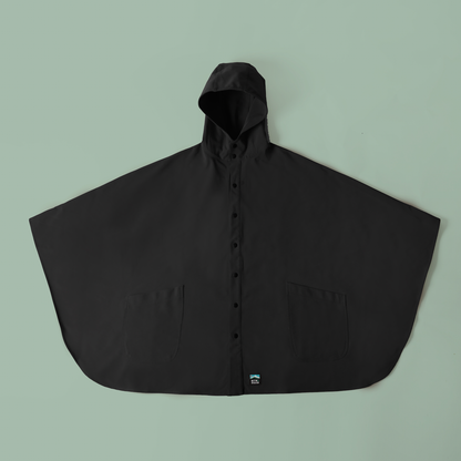 Muttonhead - Rain Poncho - Black