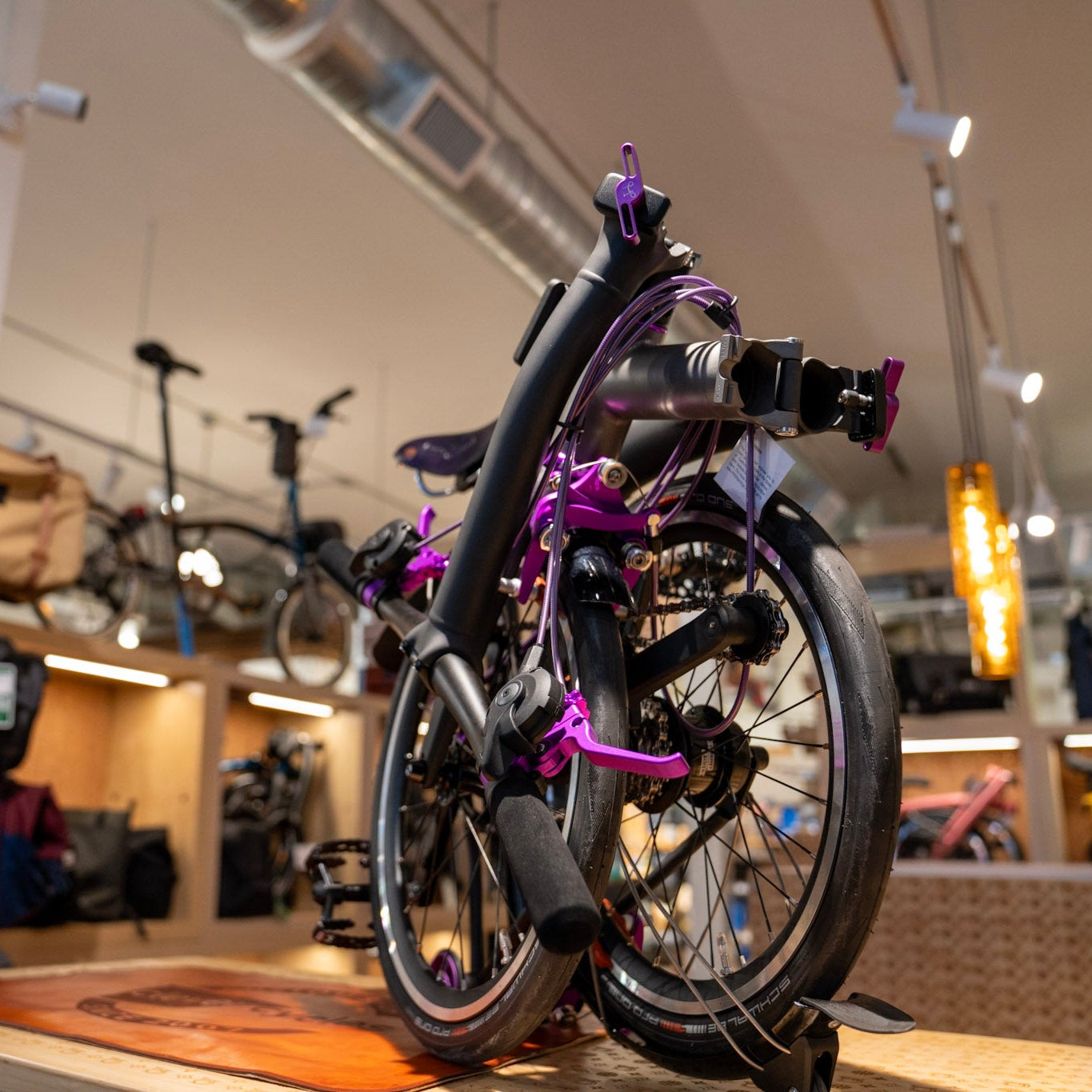 Brompton T Line 12 Speed Ceratech Edition – Clever Cycles | Bikes