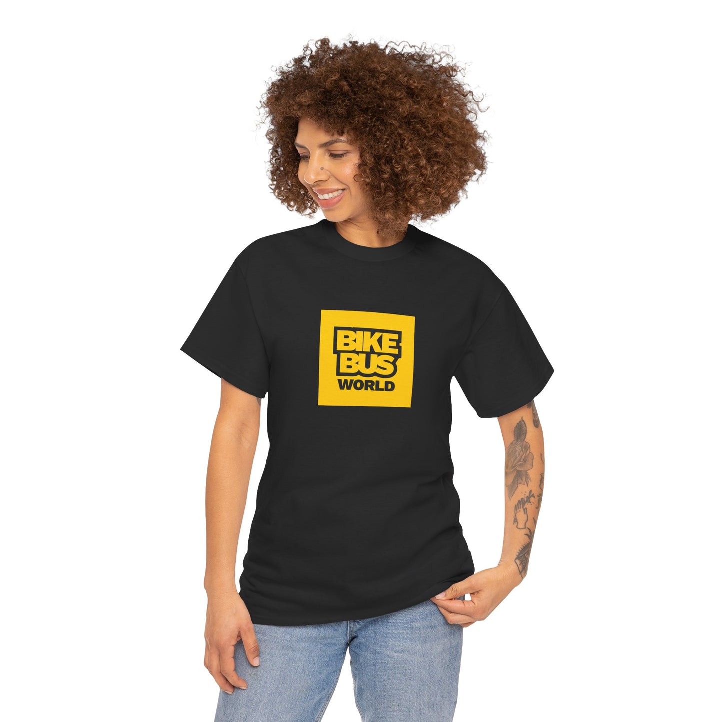 Bike Bus Tour T‑Shirt — 'Bike Bus World 2026' Concert Tour Tee