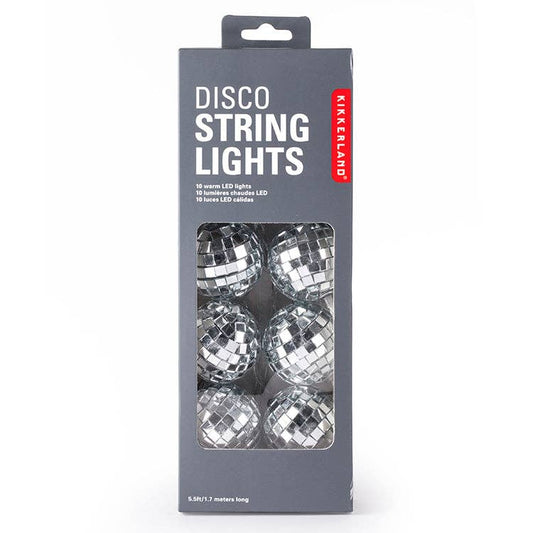Kikkerland Design Inc - Disco String Lights