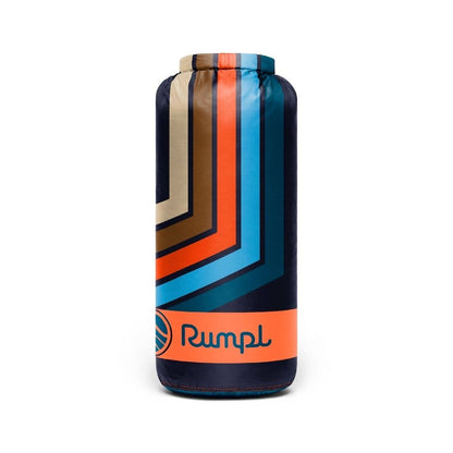 Rumpl - Original Puffy Blanket - Midnight Retro Stripes