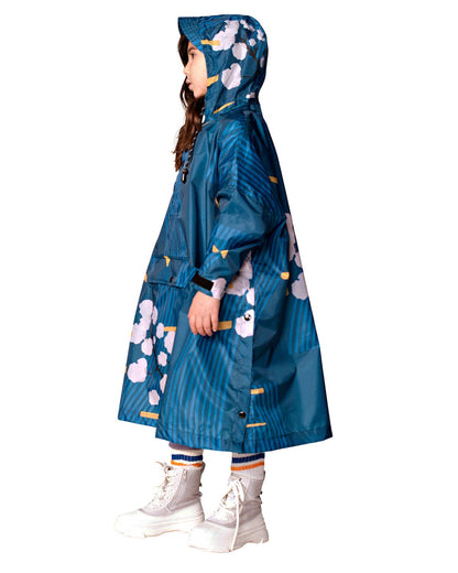 Rainkiss Rain Poncho Japanese Blossom