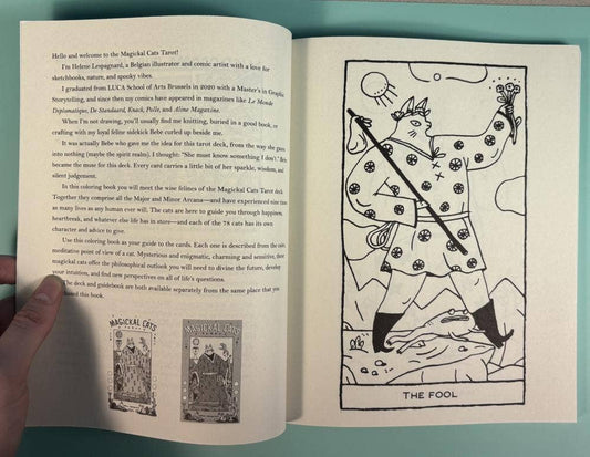 Microcosm Publishing & Distribution - Magickal Cats Tarot Coloring Book