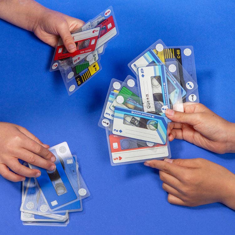 Kikkerland Design Inc - Cassette Playing Cards
