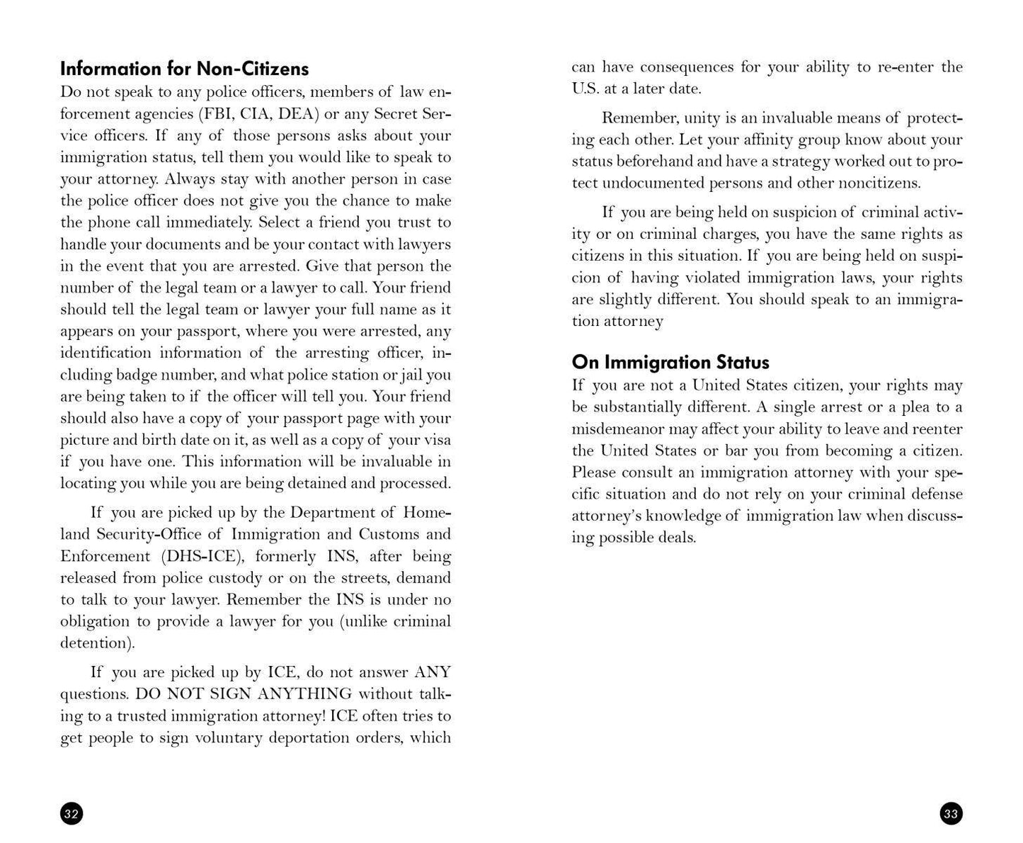 Microcosm Publishing & Distribution - Know Your Rights: Protect Yourself and Your Community (Zine)