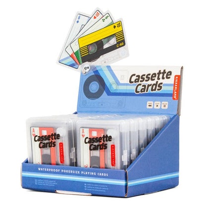 Kikkerland Design Inc - Cassette Playing Cards