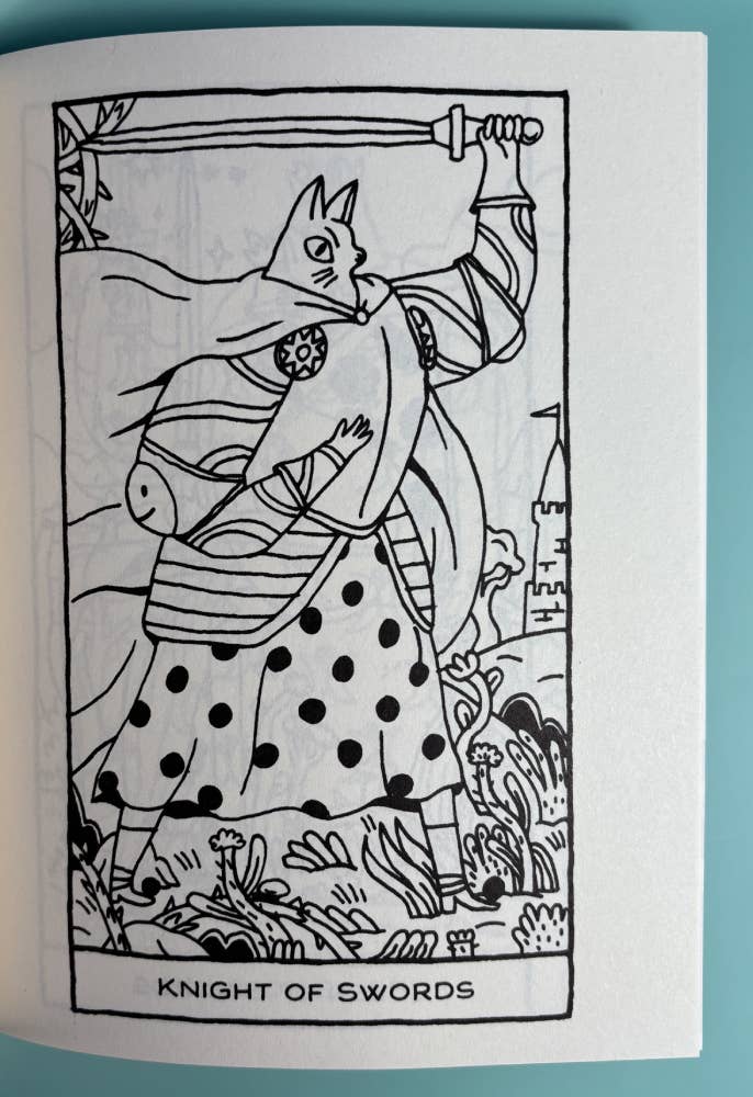 Microcosm Publishing & Distribution - Magickal Cats Tarot Coloring Book