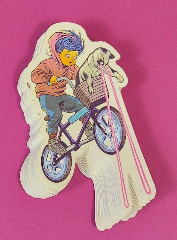 Microcosm Publishing & Distribution - Laser Beam Cat Bicycle Sticker