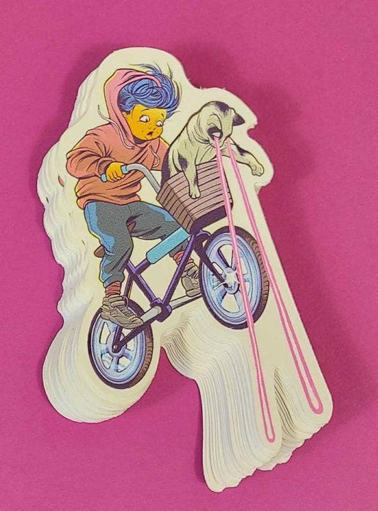 Microcosm Publishing & Distribution - Laser Beam Cat Bicycle Sticker