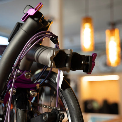 Brompton T Line 12 Speed Ceratech Omakase Purple Rain Edition