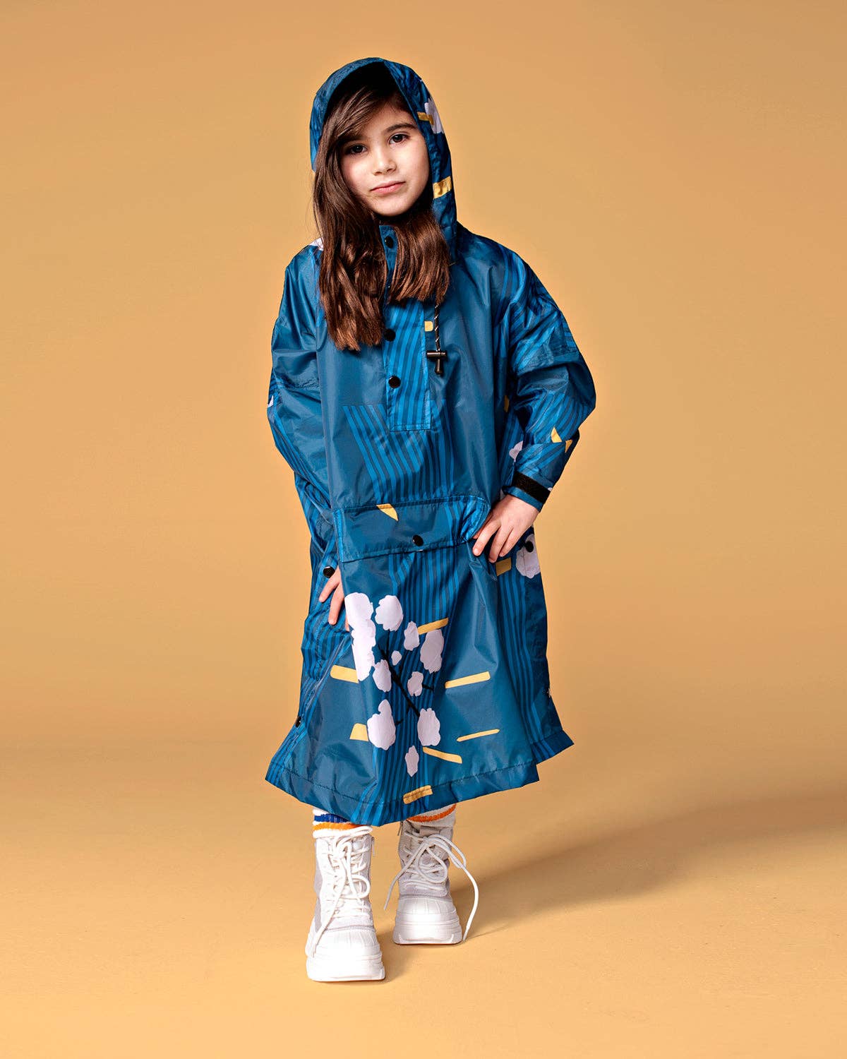 Rainkiss Rain Poncho Japanese Blossom