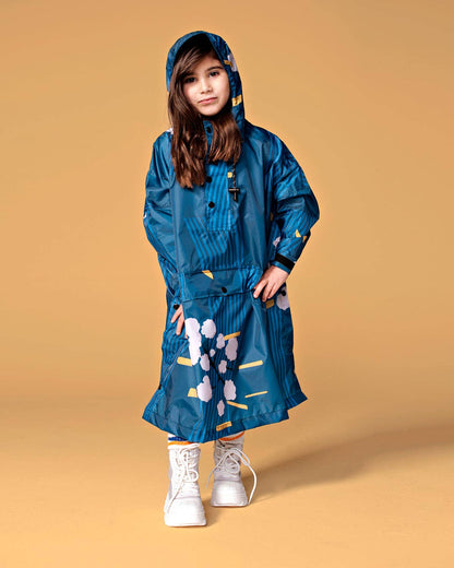 Rainkiss Rain Poncho Japanese Blossom