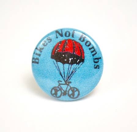 Microcosm Publishing & Distribution - Pin #003: Bikes Not Bombs