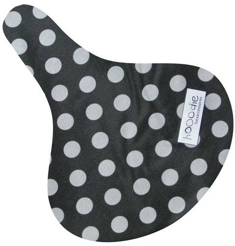 Hooodie - Bicycle Saddle Cover - Waterproof - Small White Dots