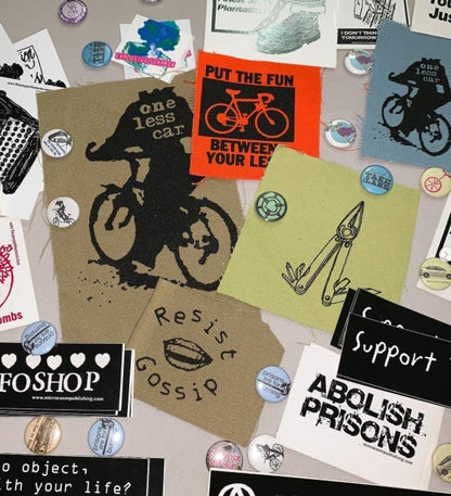 Microcosm Publishing & Distribution - Pin #003: Bikes Not Bombs