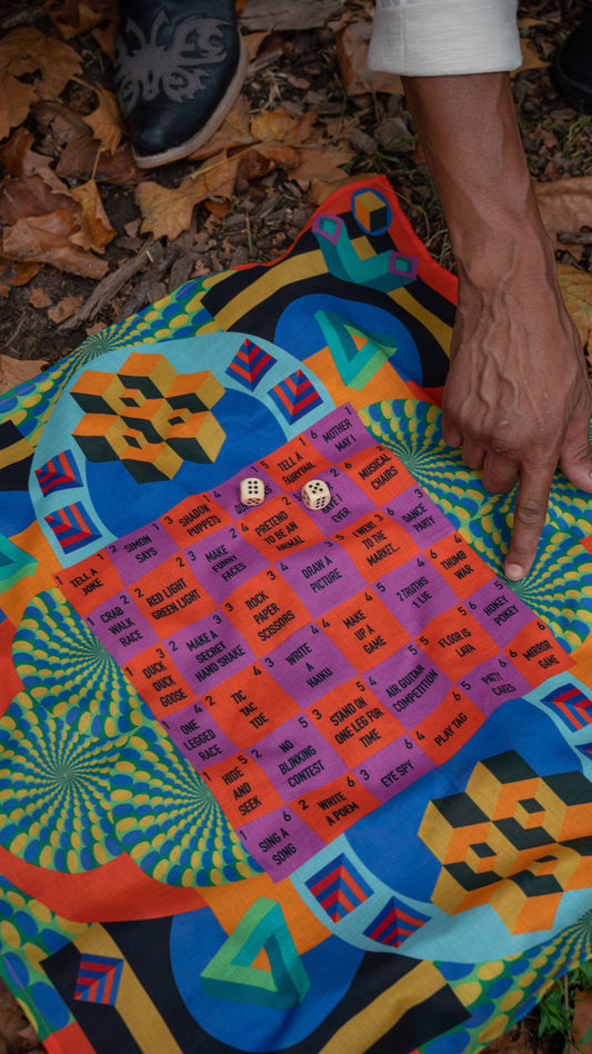 FOUR RABBIT - Never Bored Bandana Board Game
