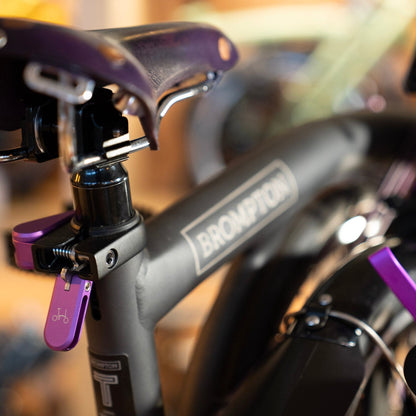 Brompton T Line 12 Speed Ceratech Omakase Purple Rain Edition