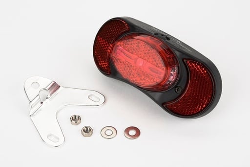 Brompton Rear Light Bracket for Version L or E Silver - QVBKTRLAM-NR