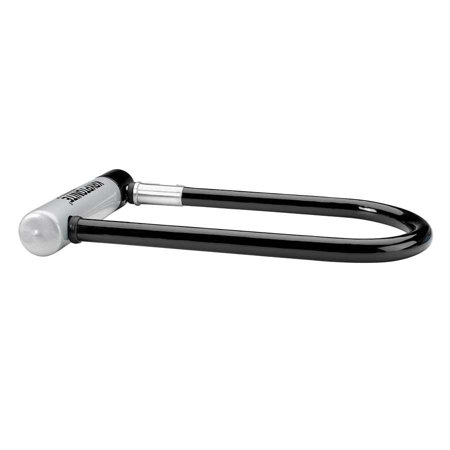 Kryptonite KryptoLok U-Lock - 4 x 9", Keyed, Black, Includes 4' cable and bracket