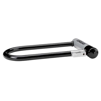 Kryptonite KryptoLok U-Lock - 4 x 9", Keyed, Black, Includes 4' cable and bracket