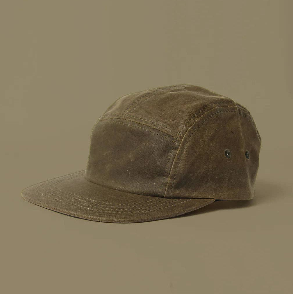 Muttonhead - 5 Panel - Blank - Army Waxed Cotton