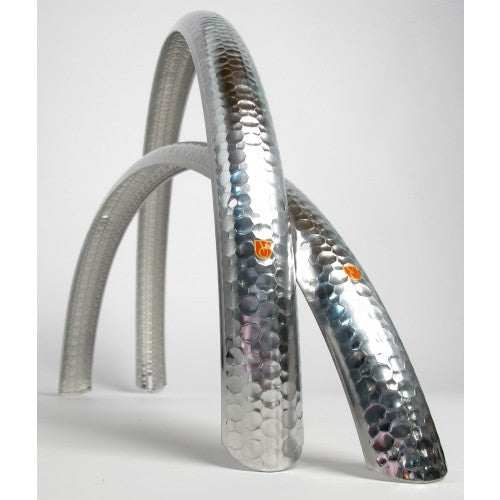 Velo Orange Fenders, 45mm, Hammered, 700C, Silver