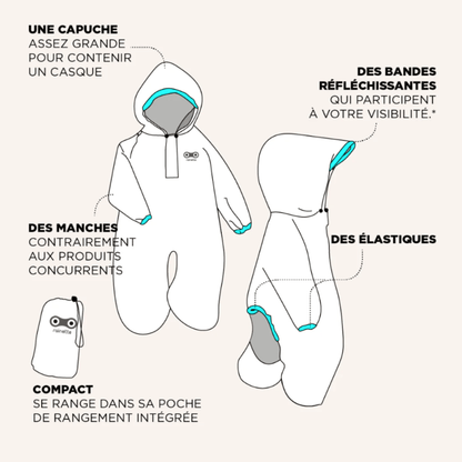 RAINETTE - Waterproof for bike seat