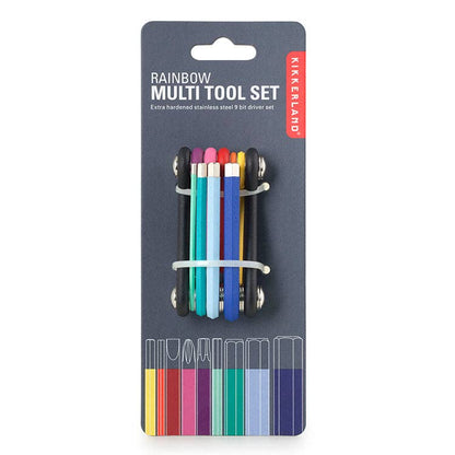 Kikkerland Design Inc - Rainbow Multi Tool Set