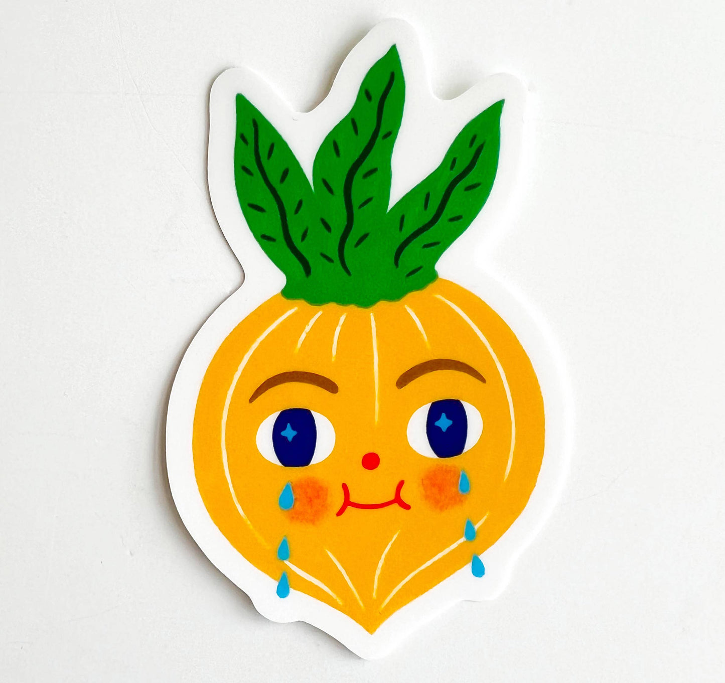 Tigersheep Friends - Vinyl Sticker: Onion Tears