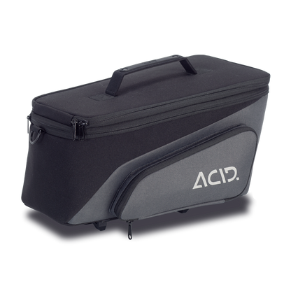 cube acid fahrradtasche trunk 12 rilink - black Cube Bikes ACID Trunk Bag CITY 8+7 RILink – Clever Cycles