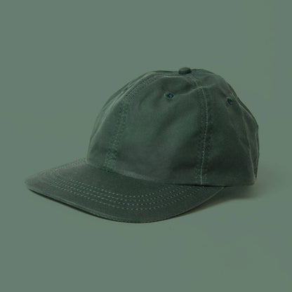 Muttonhead - 6 Panel - Blank - Forest Waxed Canvas