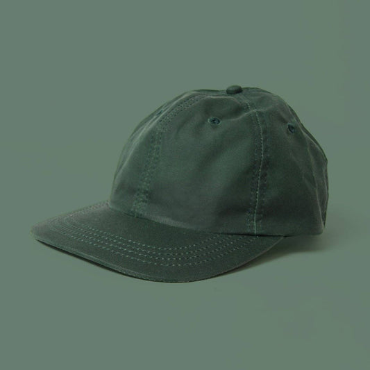 Muttonhead - 6 Panel - Blank - Forest Waxed Canvas