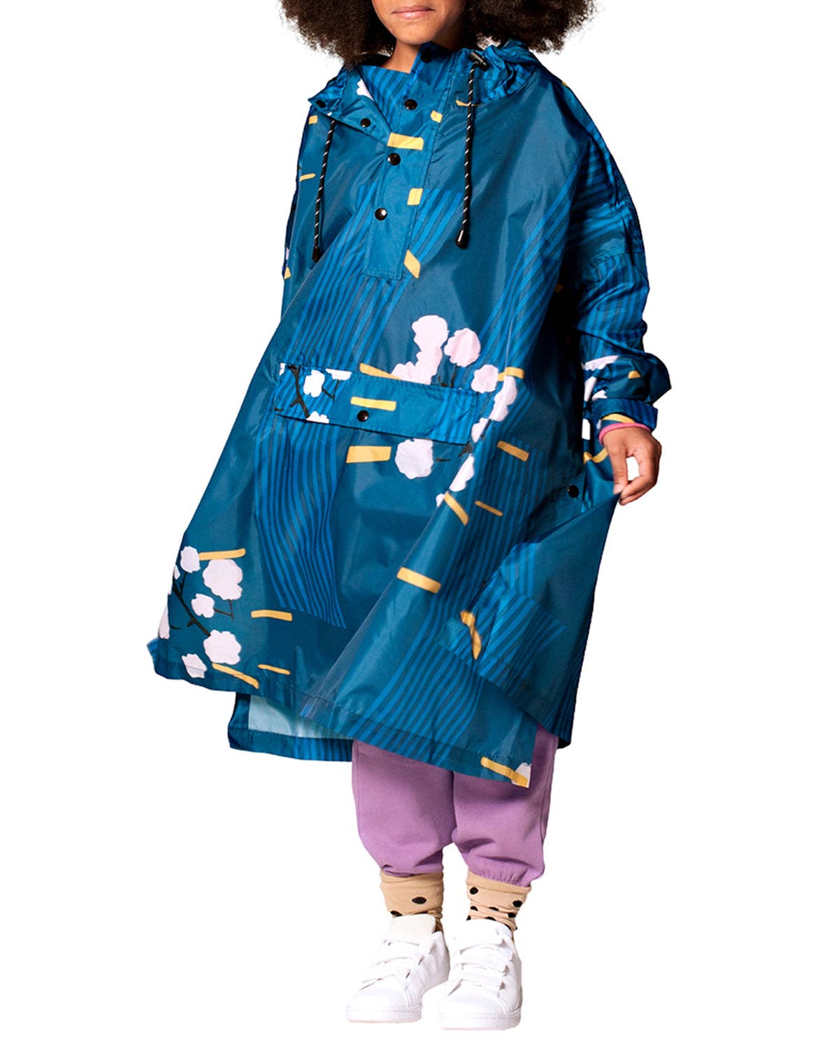 Rainkiss Rain Poncho Japanese Blossom