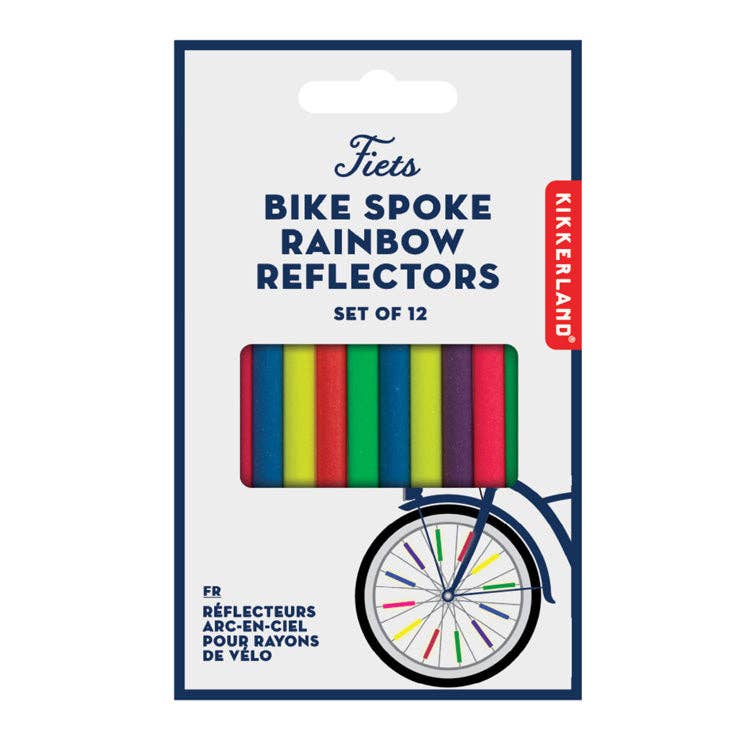 Kikkerland Design Inc - Bike Spoke Rainbow Reflectors