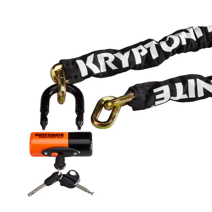 Kryptonite New York Chain 1210 and Evolution Disc Lock: 3.25' (100cm)