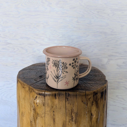 ilikesara | art + goods - Enamel mug | fatal florals