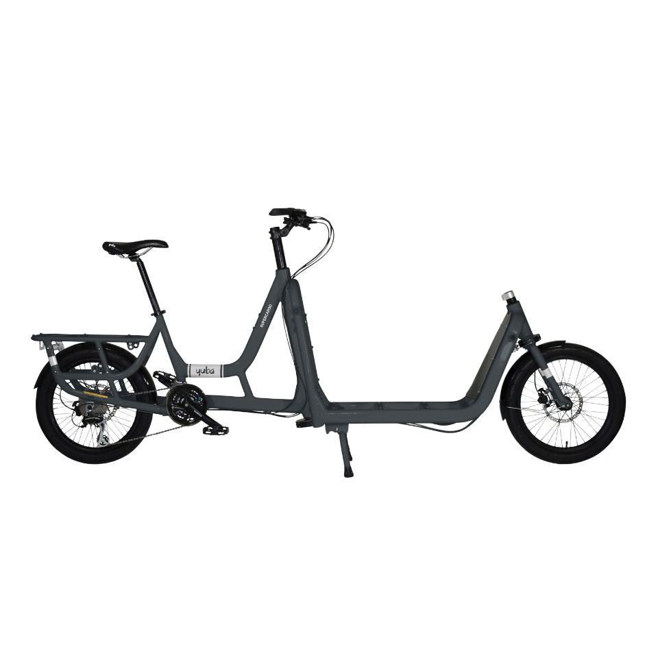 Yuba Supercargo Front Cargo Bike Grey