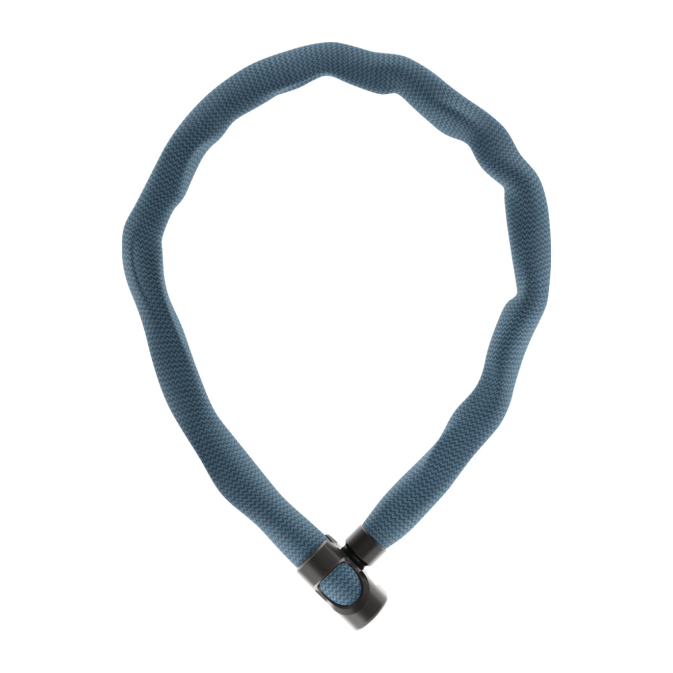 Abus, IvyTex IVERA 7210K, Chain Lock, Key, 7mm, 110cm, 3.6', Crossing Grey