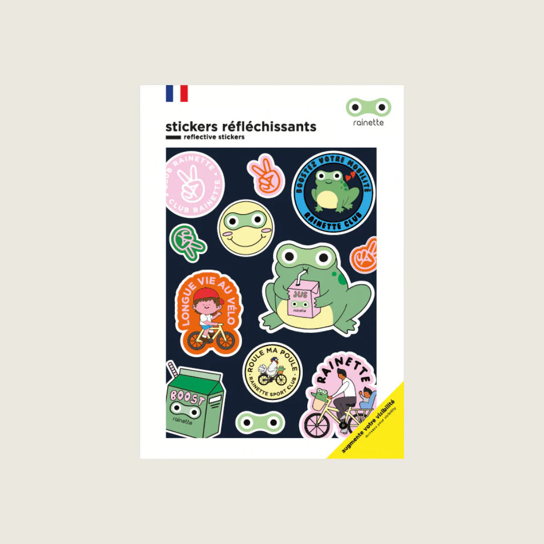 Rainette Stay Visible Reflective Stickers