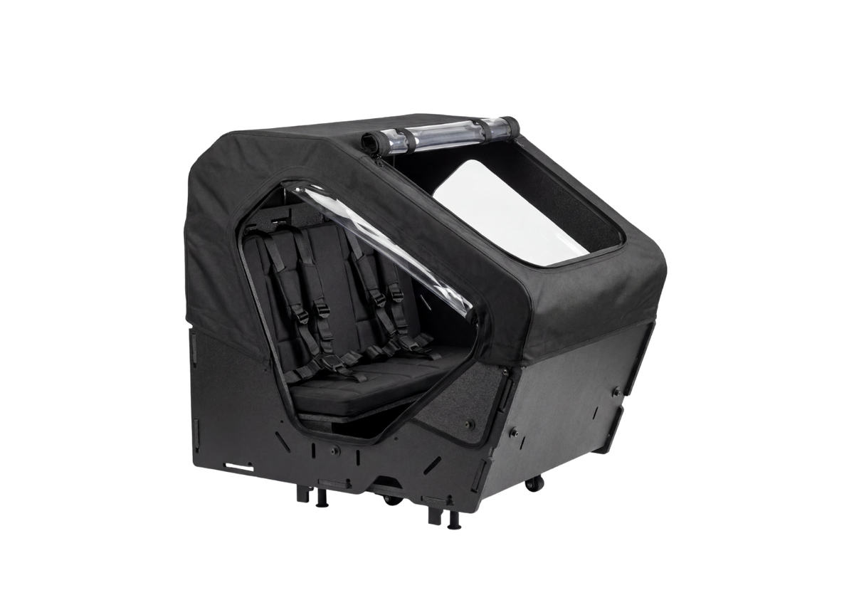 FOLD Basket Box Family with child seat and rain cover