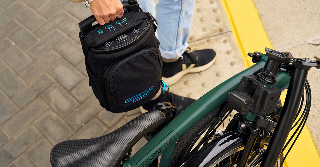 Brompton Electric C Line 4 Speed Folding Electric Bike