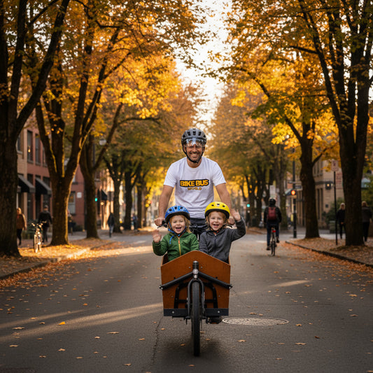 Bike Bus World Unisex Organic Cotton T-Shirt