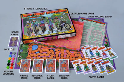 Dirty Filthy Bikepacking Board Game By Jody Barton