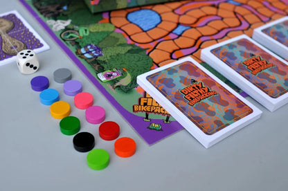 Dirty Filthy Bikepacking Board Game By Jody Barton