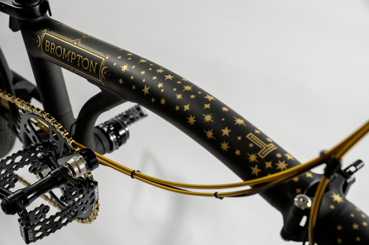 Brompton T Line 4 Speed Stardust Sea Otter Custom Shop Limited Edition Show Bike